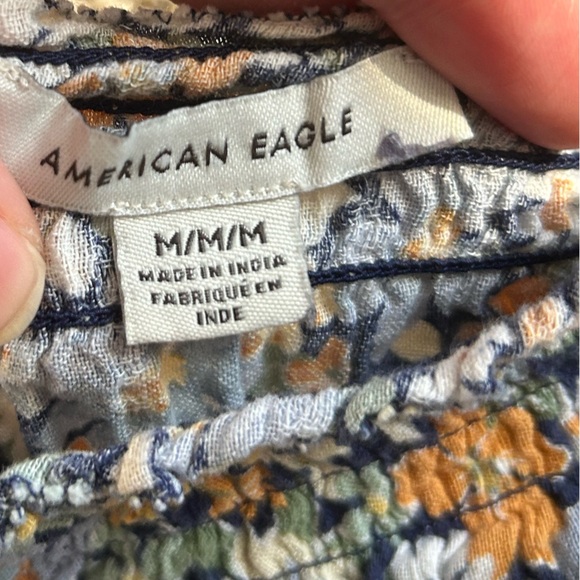 American Eagle Floral Smocked Dress | Medium | POCKETS - Picture 5 of 5